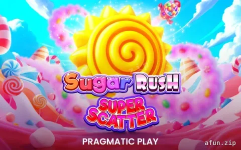 Sugar Rush Super Scatter — slot do cassino Afun Bet BR para o Brasil