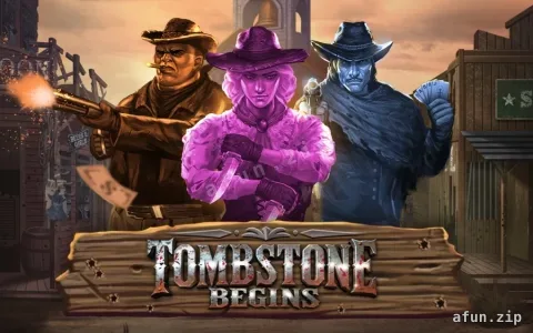 Tombstone Begins — slot do cassino Afun Bet BR para o Brasil