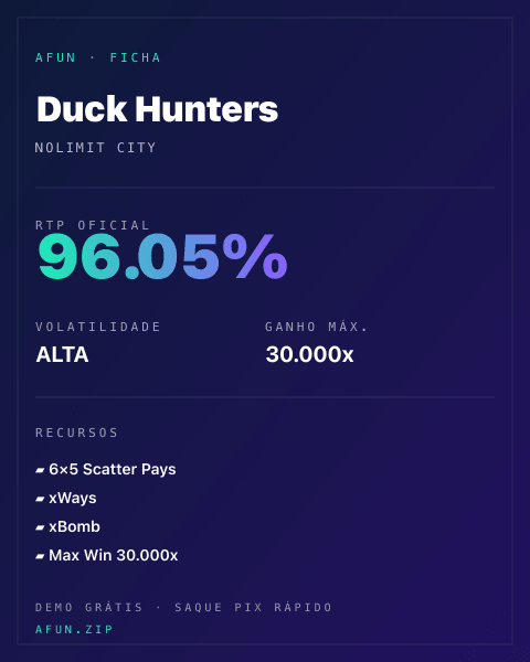 Ficha do catálogo de Duck Hunters: dados exibidos para consulta