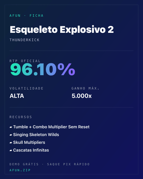 Ficha do catálogo de Esqueleto Explosivo 2: dados exibidos para consulta