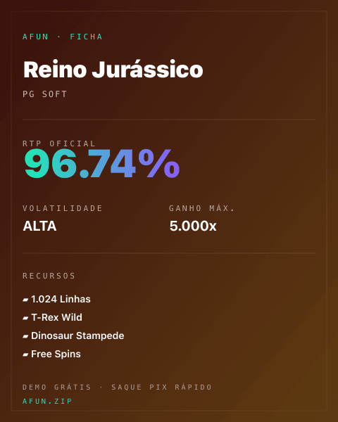 Ficha do catálogo de Reino Jurássico: dados exibidos para consulta