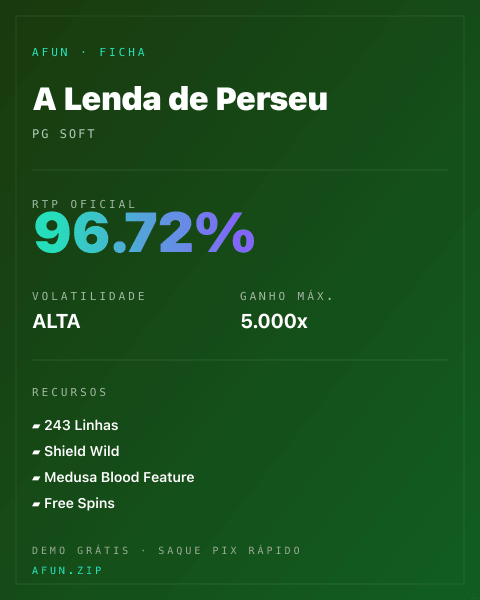 Ficha do catálogo de A Lenda de Perseu: dados exibidos para consulta