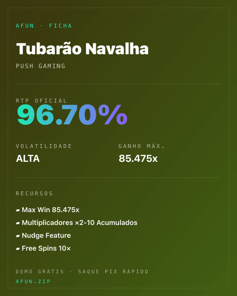 Ficha do catálogo de Tubarão Navalha: dados exibidos para consulta