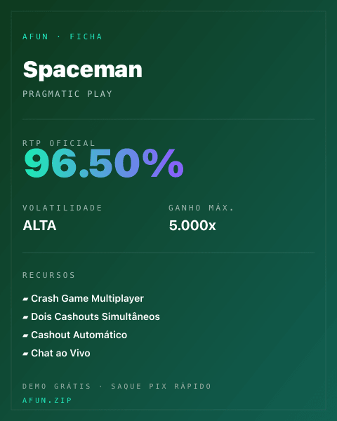 Ficha do catálogo de Spaceman: dados exibidos para consulta